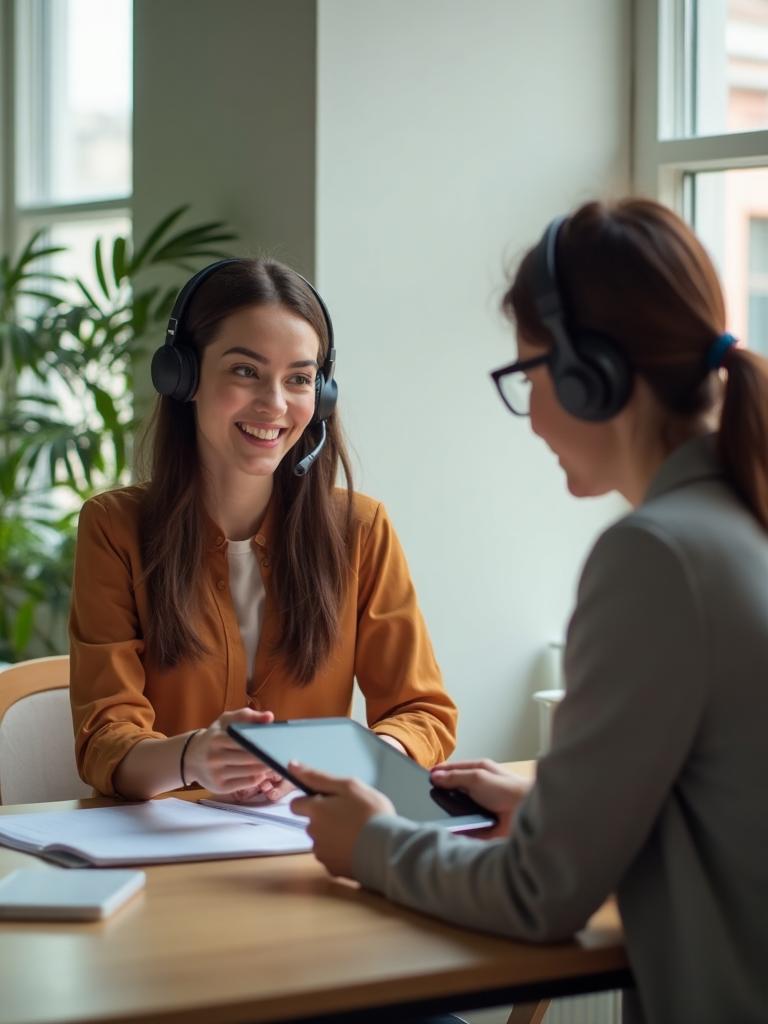 OXID team during consultation