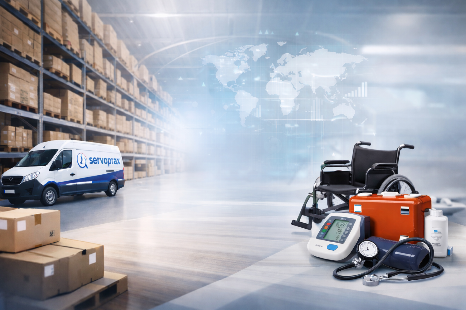 Case Study: Servoprax – E-Commerce treibt Wachstum im MedTech Großhandel