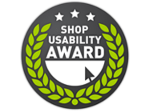 Das Logo des Shop Usability Awards