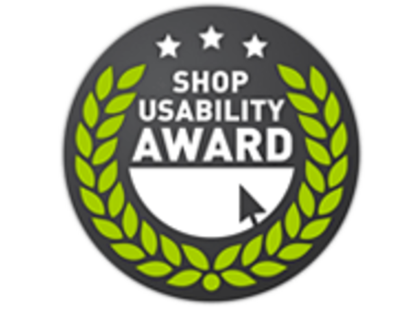 Das Logo des Shop Usability Awards