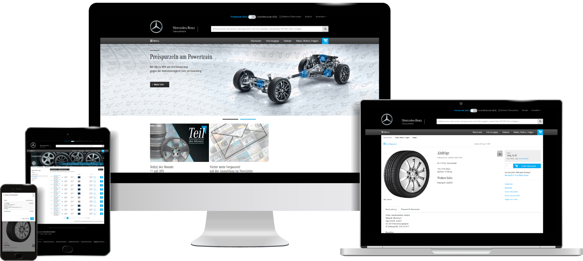 mercedes benz gebrauchtteile center onlineshop