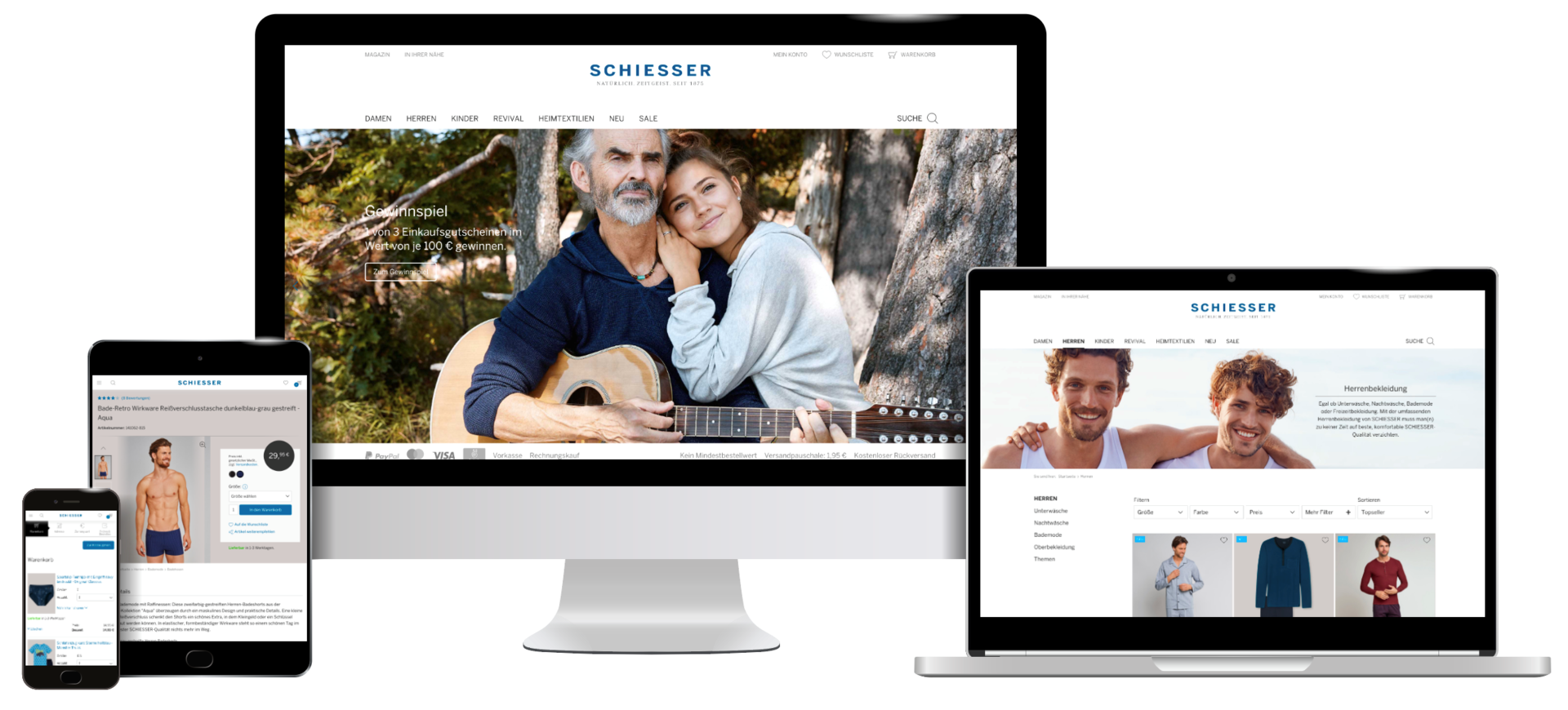 schiesser onlineshop