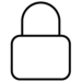Icon eines geschlossenen Schlosses