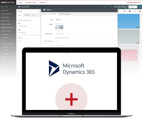 Der OXID eShop in Kombination mit Microsoft Dynamics.