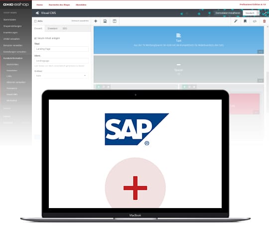 Der OXID eShop in Kombination mit SAP.
