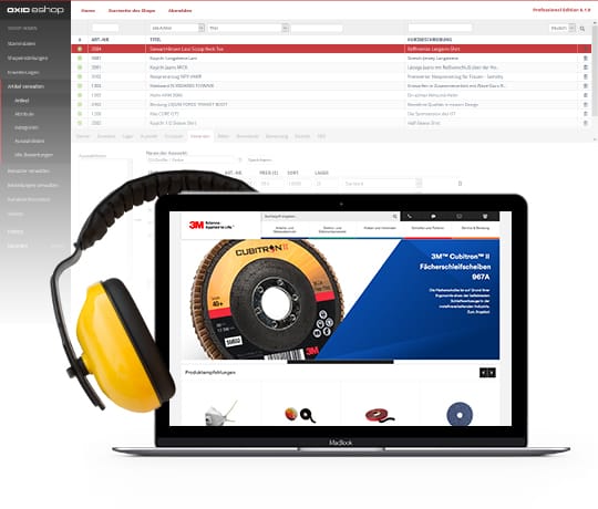 Die Enterprise Edition des OXID eShops ist das Kraftpaket im B2B Handel.