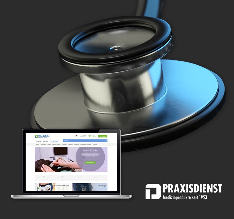 Praxisdienst ist der beste B2B Onlineshop des Jahres Praxisdienst Medizintechnik Hersteller